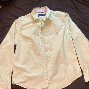 Long Sleeve Ralph Lauren ButtonDown Collared Shirt